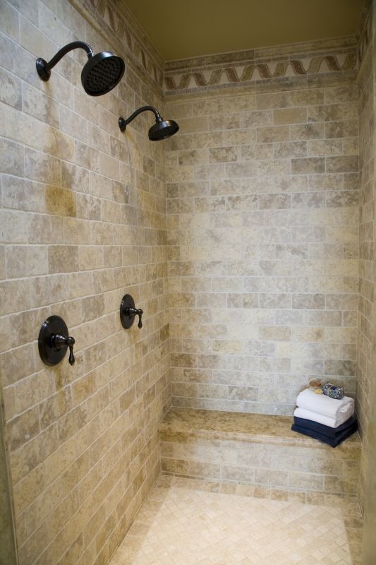 Spa-Inspired Shower with Multiple Heads
